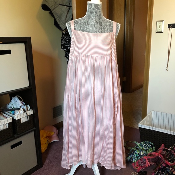 Kimchi Blue Fleur Babydoll Midi Dress 